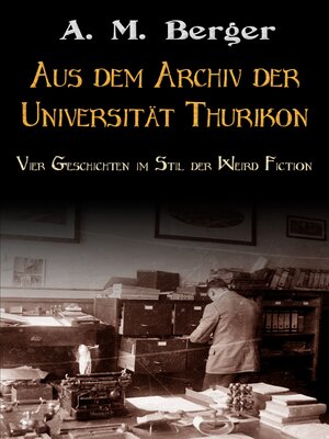 cover image of Aus dem Archiv der Universität Thurikon